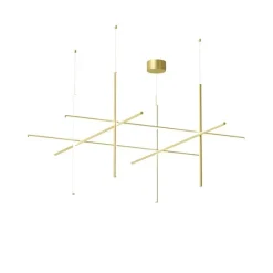 Coordinates S4 taklampa, anodiserad champagne