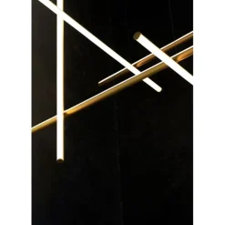 Coordinates S3 taklampa, anodiserad champagne
