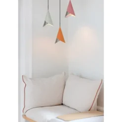 Cornet taklampa, Nuance Orange & Steel