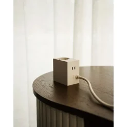 Cuboid+ grenuttag USB-C - Pearled Ivory
