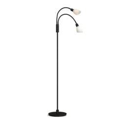 Cut golvlampa (2) svart G9
