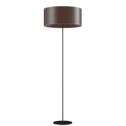 Cylinder Golvlampa 50 cm, Chocolate / Black
