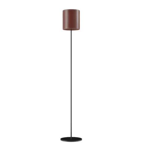 Cylinder Golvlampa 20 cm, Oak / Black