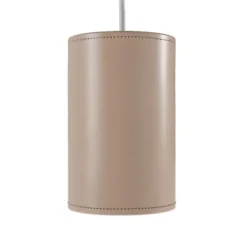 Cylinder Leather Pendel 20 cm, Crude Nature