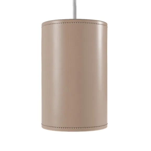 Cylinder Leather Pendel 20 cm, Crude Nature