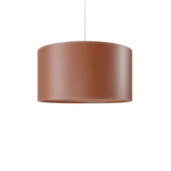 Cylinder Leather Taklampa 42 cm, Polo
