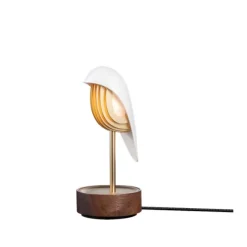 Daqi Concept Whisper väckarklocka/lampa, Ivory White