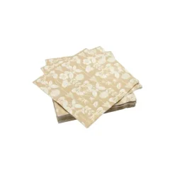 De Mina Pappersservett Beige 25-pack