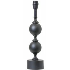 Deborah lampfot large, mattsvart 50cm