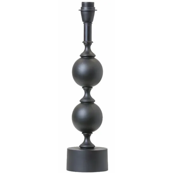 Deborah lampfot large, mattsvart 50cm