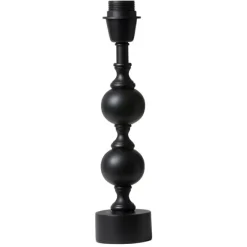 Deborah lampfot, mattsvart 35cm
