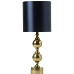 Deborah lampfot, mässing 35cm