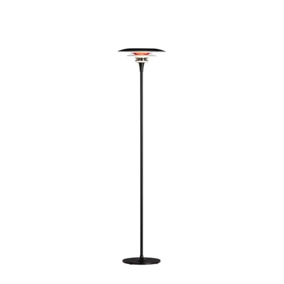 Diablo golvlampa svart/glossy red