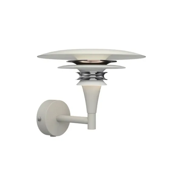 Diablo vägglampa Flat svart/Glossy red
