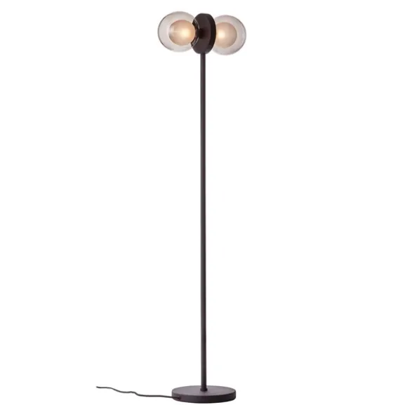 DISCUS 143 golvlampa, svart