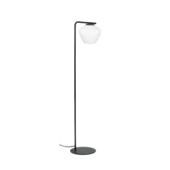 DK golvlampa, svart/opal 130cm