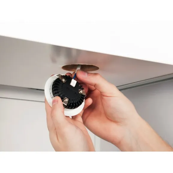 Downlight 1202 12V Borstad Stål 2700K