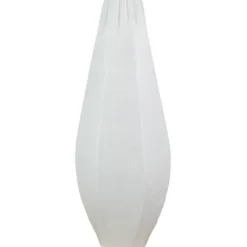Drop lampskärm, Velvet vit
