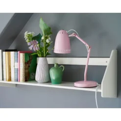 Dynamo 345 Table Lamp Matt, Matt Pale Pink