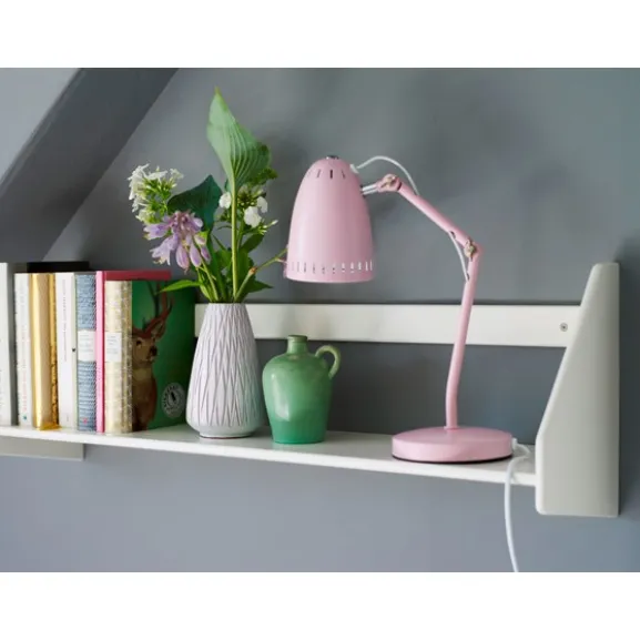 Dynamo 345 Table Lamp Matt, Matt Pale Pink
