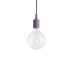 E27 Pendel LED takupphäng, Dusty Lilac