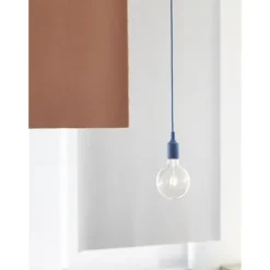 E27 Pendel LED takupphäng, orange