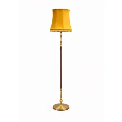 Einar Bäckström Golvlampa – Mässing/läder