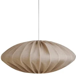 Ellipse lampskärm Linen sand 80 cm