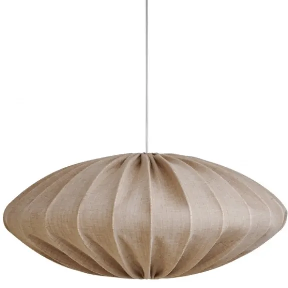 Ellipse lampskärm Linen sand 80 cm
