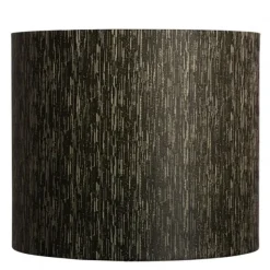 Erica lampskärm, black/gold 29cm