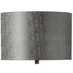 Erica lampskärm, grå/guld 40 cm