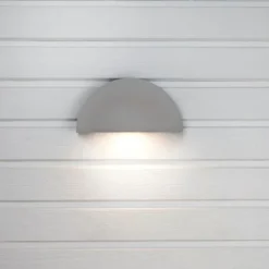 Fasadbelysning Arc Socket Grå 3000K