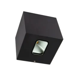 Fasadbelysning Cube II Antracit 3000K