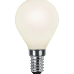 Filament-LED E14 klotlampa opal, 3W(25W)