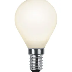 Filament-LED E14 klotlampa opal, 4.7W(40W)