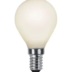 Filament-LED E14 klotlampa opal, 2W(16W)