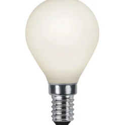 Filament-LED E14 klotlampa opal, 4.7W(40W)
