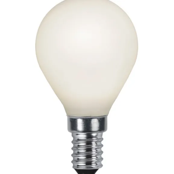 Filament-LED E14 klotlampa opal, 4.7W(40W)