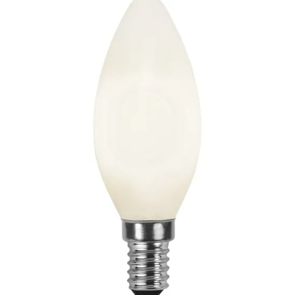 Filament-LED E14 kronljus opal, 3W(25W)