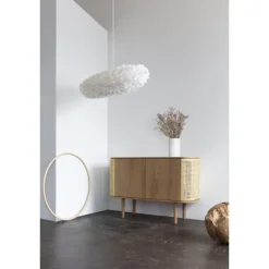 Fjäderlampa Eos Esther large, vit
