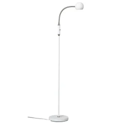 Fladen golvlampa, vit