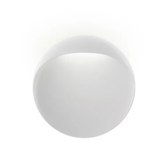 Flindt LED vägglampa, vit 30cm