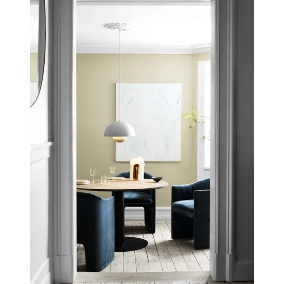 FlowerPot VP7 pendel, matt ljusgrå 37cm