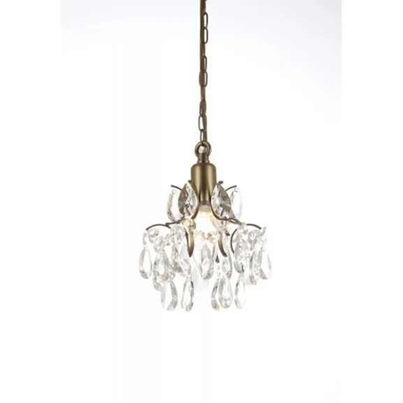 Fönsterlampa Kate Antikmässing 13cm