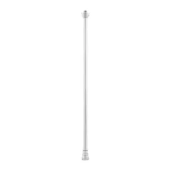 Förlängningsrör förnicklad mässing, 53cm