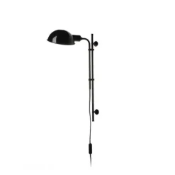 Funiculi Vägglampa, svart
