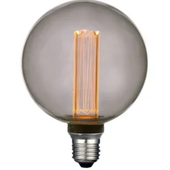 Future LED E27 SMOKY Globe 125mm 1,0W, Dimbar