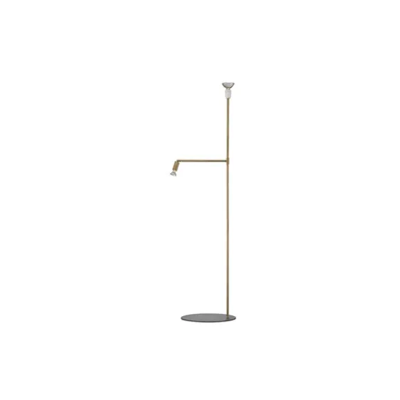 Galax golvlampa, råmässing
