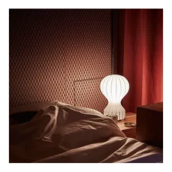 GATTO PICCOLO bordslampa, vit 31cm