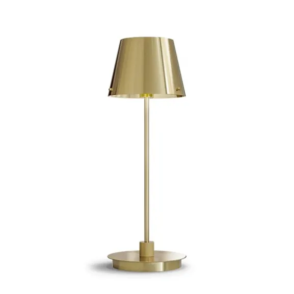 Gil il Grande bordslampa satin brass/sat brass